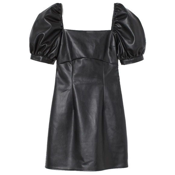 H&M Dresses & Skirts - Faux Leather Dress